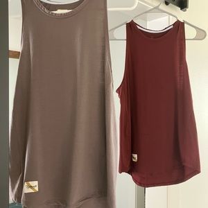 Two Harrier tanks size medium